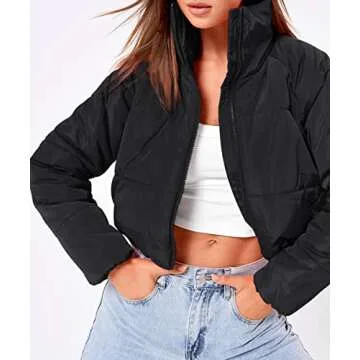 Trendy AUTOMET Women’s Winter Puffer Jacket for 2023