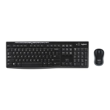 Logitech MK270 Wireless Keyboard and Mouse Combo - Compact Design