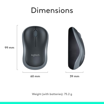 Logitech MK270 Wireless Keyboard and Mouse Combo - Compact Design