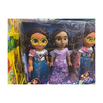 Disney Encanto Mirabel and Isabela Doll with Shoes and Acessories