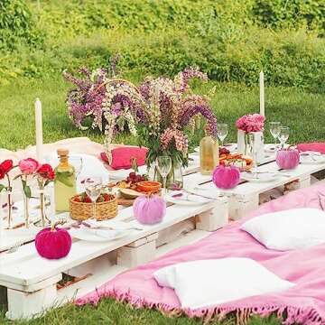 Winlyn 4 Pcs Assorted Faux Pink Velvet Pumpkins Decorative Fabric Pumpkins Foam Pumpkins 5" for Gifts Fall Wedding Baby Shower Thanksgiving Halloween Table Centerpiece Mantel Bowl Farmhouse Décor