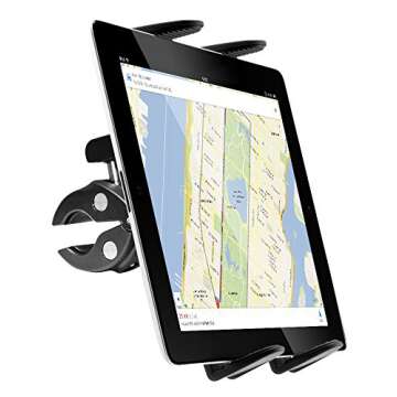 ARKON Mounts TAB131 Clamp Post Universal Tablet Mount Compatible with iPad Air, iPad 4 3 2, Galaxy N...