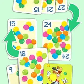 Melon Rind Jump 3, Math Game for Kids Learning Multiples of 3, Lively Card Game, a Fun Math Activity...