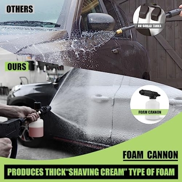 Compact Electric Pressure Washer 4800 PSI with Foam Cannon