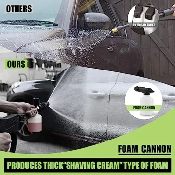 Compact Electric Pressure Washer 4800 PSI with Foam Cannon