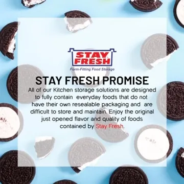 Stay Fresh Cracker Container Set for Optimal Snack Storage