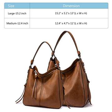 Trendy Hobo Bags for Women - Stylish Faux Leather