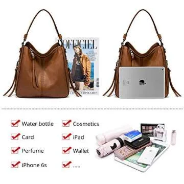 Trendy Hobo Bags for Women - Stylish Faux Leather
