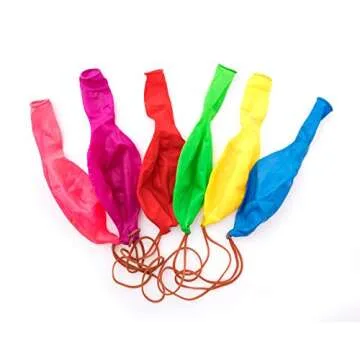 30-Pack Bulk Party Favors Neon Punch Balloons - Piñata Filler Boys & Girls - Goodie Bags Stuffers for Birthday Party Favors for Kids 8-12 & Toddlers 3-5, 4-8 Easter Basket Stuffers Classroom Prizes
