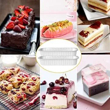 LNYZQUS Fun Mini Loaf Pans with Lids for Baking