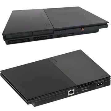 Zeust PlayStation 2 Console Slim Bundle with Wireless Controllers