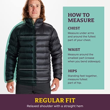 Marmot Men's Zeus Jacket Lightweight Warmth for Winter