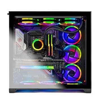 Skytech Prism II Gaming PC Desktop – AMD Ryzen 9 5950X 3.4 GHz, RTX 3090, 1TB NVME Gen4 SSD, 32G DDR4 3600 RGB, 1000W Gold PSU, 360mm AIO, AC Wi-Fi, Windows 11 Home 64-bit