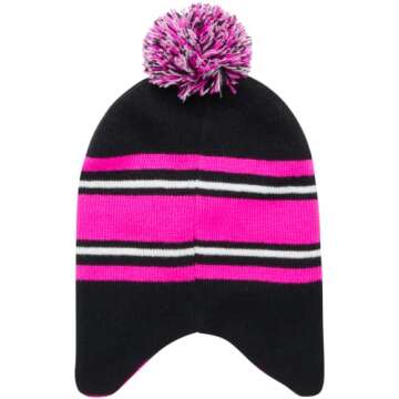 Disney Girls' Hat, Hot Pink Minnie Mittens 2-4, Age 2-4