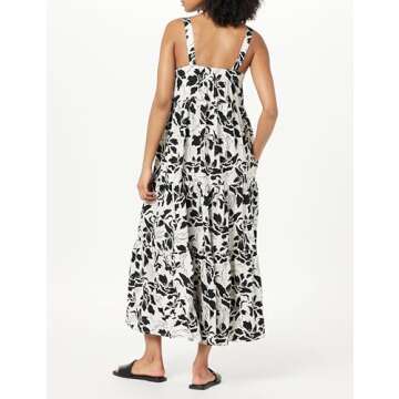 Britt Tiered Maxi Tent Dress - Comfort Meets Style