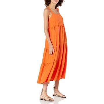 Britt Tiered Maxi Tent Dress - Comfort Meets Style