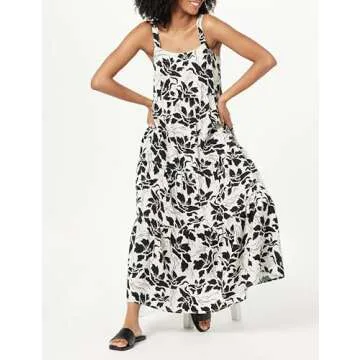 Britt Tiered Maxi Tent Dress - Comfort Meets Style