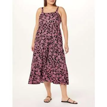 Britt Tiered Maxi Tent Dress - Comfort Meets Style