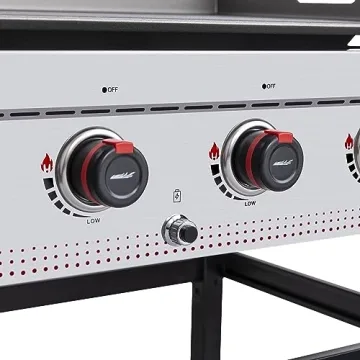 Royal Gourmet 36-Inch BBQ Griddle - Outdoor 4-Burner Gas Grill