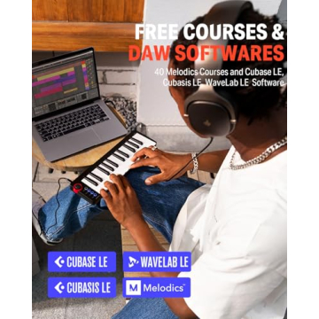 Donner N-25 Mini MIDI Keyboard 25 Key Portable Controller