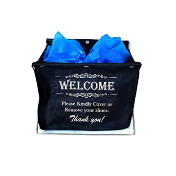 Foldable Fabric Storage Box for Stylish Shoe Covers