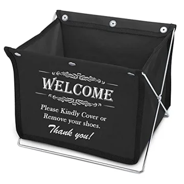 Foldable Fabric Storage Box for Stylish Shoe Covers