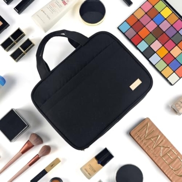 NISHEL Portable Hanging Toiletry Bag for Travelers