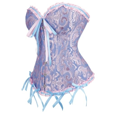 Zhitunemi Blue Corset Bustier for Women - XS Size