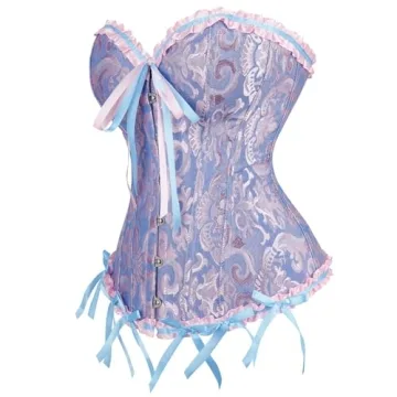 Zhitunemi Blue Corset Bustier for Women - XS Size