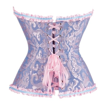 Zhitunemi Blue Corset Bustier for Women - XS Size