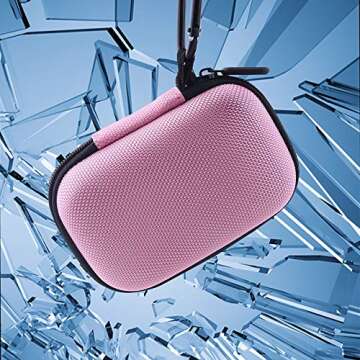 WERJIA Kids Camera Case for CAMKORY/VAHOIALD/Nsoela/IWEUKJLO/Lecran FHD 1080P Digital Camera for Kids with, and More Brands Kids Camera (Pink)