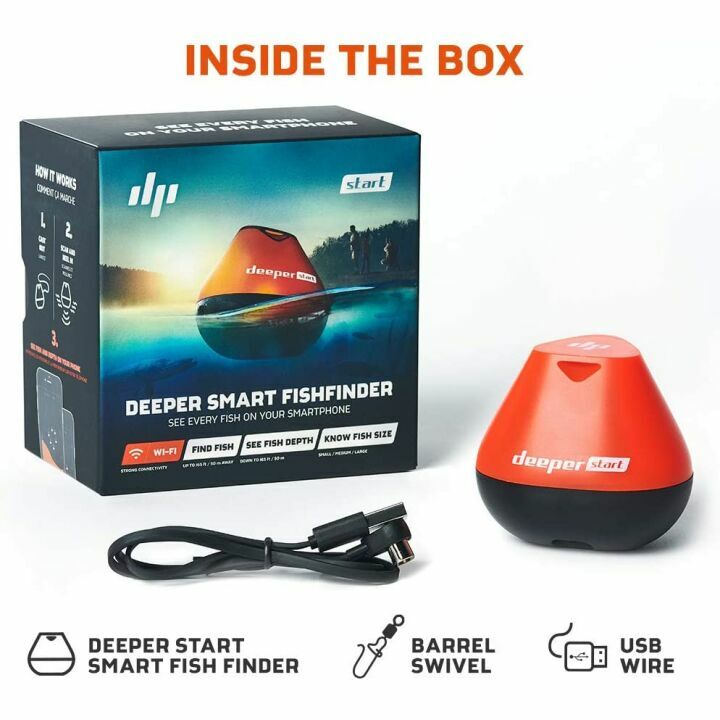 Deeper START Smart Fish Finder for Wireless Fishing