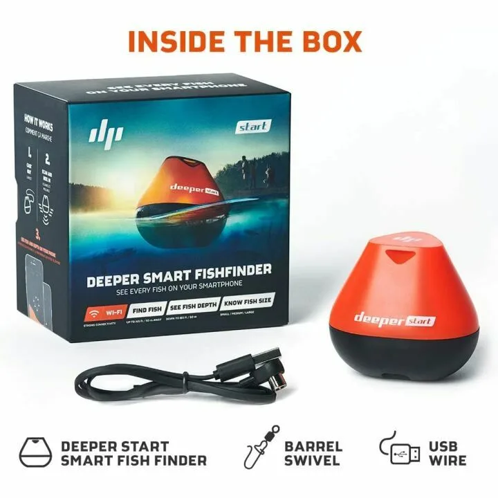 Deeper START Smart Fish Finder for Wireless Fishing