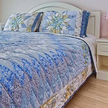 newamishquilt Crib Quilt Batting for Quilting,2PCS 45"X60" Natural Cotton Quilting Batting Fabric for Sewing