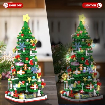 Advent Calendar 2024 Christmas Tree Building Set