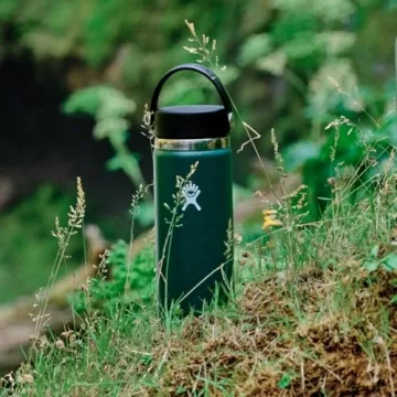 Hydro Flask Wide Mouth Black 20 Oz Insulated Bottle