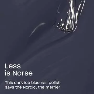 OPI Less is Norse Dark Blue Crème Nail Polish