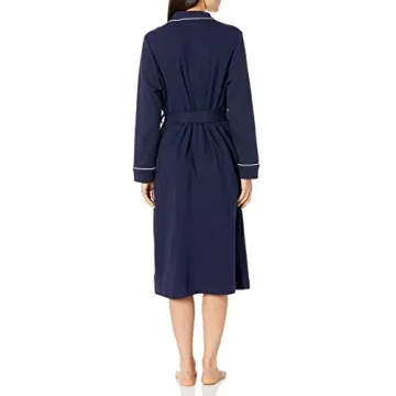 Lightweight Waffle Full-Length Robe for Women