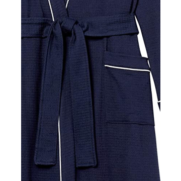Lightweight Waffle Full-Length Robe for Women