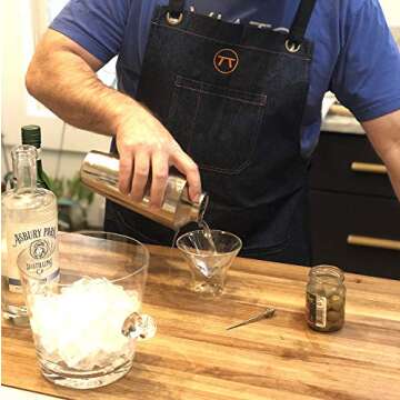 Outset Double Wall Glasses, Martini Glasses, Set of 2, Borosilicate Glassware