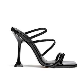 Vivianly Women's Toe Ring Strappy Heels for Every Occasion