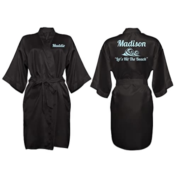 Custom Womens Robe, Sizes S-5XL, Bridesmaid Robes, Personalized Robes for Birthdays, Quinceaneras Et...