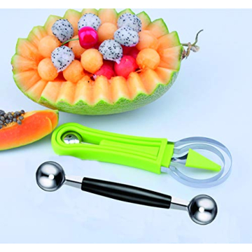 DIANCHU Melon Baller Scoop Set - 4-in-1 Kitchen Tool