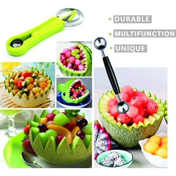 DIANCHU Melon Baller Scoop Set - 4-in-1 Kitchen Tool