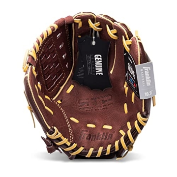 Franklin Sports Pro Baseball Glove Premium Pigskin 10 Inch