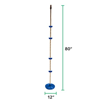 Jungle Gym Kingdom Tree Swing - Colorful Outdoor Fun for Kids