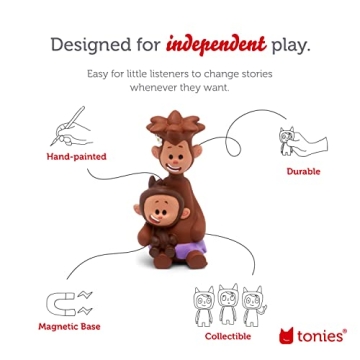 Engaging Tonies Tee and Mo Audio Play Character for Kids