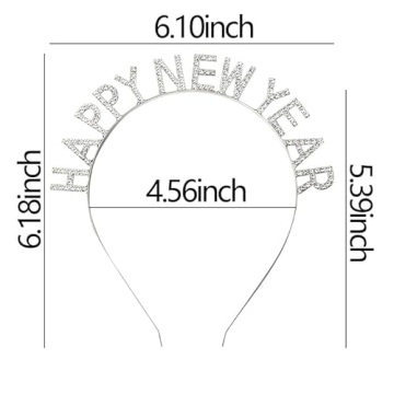 Stylish New Year Headband for Festive Celebrations 2025