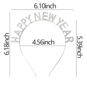 Stylish New Year Headband for Festive Celebrations 2025