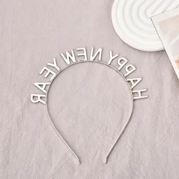 Stylish New Year Headband for Festive Celebrations 2025